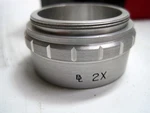 One Bausch & Lomb 31-26-19 2X Stereo Zoom Microscope Lens 37MM Diameter. Fixed Price $39.95.
