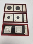 Carl W. Lange O.d. Stereoscope Opthamoscope Coordinator Glass Slide Set Of 3. Fixed Price $39.94.