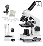 Microscope Kit For Kids 8-12 With Prepared Slides, 100-1000X Professional Com.... Fixed Price $49.99.