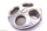 Microscope Leitz, Zeiss, Winkel? 4 Lens Revolver Head, Turret Holder. Fixed Price $63.00.