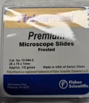 New Fisher Scientific 12-544-2 25X75X1MM Premium Microscope Slides Frosted. Fixed Price $12.99.