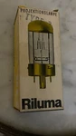 New Vintage Riluma Projection Lamp Bulb PN150 12V 100W Ba 21S-4 TYPE3 Nib. Fixed Price $24.00.