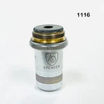 Ao Spencer 1116 45X N.a. .66 Microscope Objective Lens Made In Usa. Fixed Price $99.00.