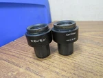 Pair Of Carl Zeiss 44 41 32 Pl 10X/18 Laboratory Microscope Eyepiece Ocular Lens. Fixed Price $103.49.
