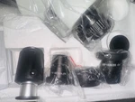Amscope Trinocular Stereo Microscope Head Barlow Lens Widefield Eyepiece. Fixed Price $250.00.