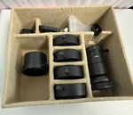 Moticam 1000/2000 Accessories Lens Kit ,included 28,30,34,, 12MM, B&s A/c. Fixed Price $199.00.