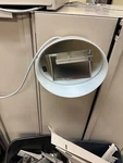 Teknion Portable Magnetic Lamp/light,model TU200. Fixed Price $19.00.