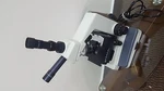 National Optical Microscope W/10X/18 Model Dual Head 132 Led. Fixed Price $431.00.