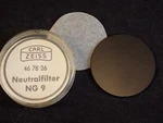 Carl Zeiss Neutrafilter Glass 9 46 78 26 Light Filtering Lense. Fixed Price $18.84.