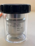 10793 Nikon 100X Microscope Objective Lens Plan 0.90 Dry 210/0. Fixed Price $250.50.