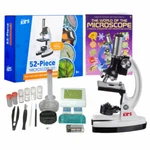 Amscope-kids 120X-1200X Starter Microscope & Science Kit + 48 Pg Book /metal Arm. Fixed Price $37.95.