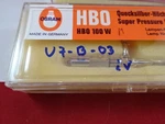 Microscope Part Osram Germany Hbo Lamp Bulb 100W/1 Leitz Optics As Is B#U7-B-03. Fixed Price $89.00.