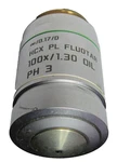 Leica Hcx Pl Fluotar 100X/ 1.30 Oil PH3 /0.17/D Microscope Objective 506197. Fixed Price $690.00.