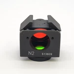 Leitz Microscope Fluorescence Filter Cube N2 513609 Ploempak. Fixed Price $295.00.