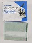 Amscope BS-50P Microscope Slides Pre-cleaned Ground Glass Open Box (approx 50PC). Fixed Price $14.95.