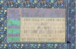 Rush Wsg/ Mr Big Concert 6-20-1992 Ticket Stub Nikon Jones Beach Theater Z100. Fixed Price $29.99.