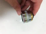 Leitz Wetzlar Pl Fluotar 10X/0.25 D Microscope Objective (ABQ90). Fixed Price $225.00.
