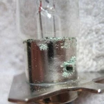 Zeiss 39-01-53 Oq Light Bulb Angular Flange Corroded Spots ?microscope. Fixed Price $50.00.
