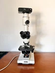 Nikon Labophot Microscope W/ Hfx-ii Camera Phase CONTRAST-2 Trinocular Works. Fixed Price $1500.00.