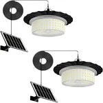 Solar Pendant Light,led Motion Sensor Lights, 360 Illumination Shed. Fixed Price $37.99.