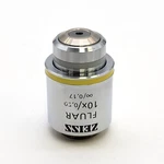 Zeiss Microscope Objective Fluar 10X /0.17 440135. Fixed Price $1100.00.