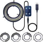 Microscope Ring Illuminator, Usb 144 Leds With Lighting Zone Adjusta. Fixed Price $48.99.