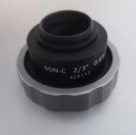 Zeiss Camera Adapter 60N-C 2/3" 0.63X 426113 To C-mount Microscope. Fixed Price $390.00.