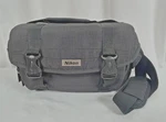 Nikon Utility Camera Digital Device Carry Bag Padded Pockets 15" X 12" 7". Fixed Price $28.04.