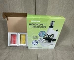 Celestron Microscope Kit - 40X To 600X Power With Prepared Slides. Fixed Price $8.50.