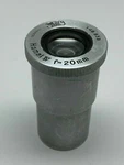 Carl Zeiss Jena Homal Iv Eyepiece, F= 20. Fixed Price $40.00.