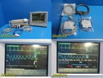 Agilent V24C/M1204A Multiparameter Monitor W/ Modules & Patient Leads 20219. Fixed Price $294.99.
