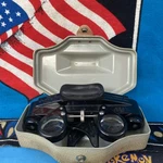 Abrams Stereoscope Model CB-1 2-4 Viewer Black Case Euc. Fixed Price $39.99.