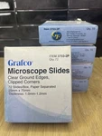 25MMX75MMX1MM Grafco Microscope Slides 3703-2P Clipped Corners Clear 72 Ct. Fixed Price $40.00.