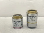 Lot Of 2 Olympus Microscope Objectives. Fixed Price $100.00.