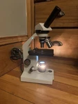 National Optical Model 131-CLED Monocular Compound Microscope 4X, 10X, 40X. Fixed Price $90.00.