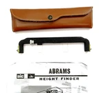 Abrams Height Finder Model HF-2 With Paperwork And Original Case. Fixed Price $11.89.
