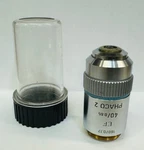 Leitz Ef 40X/0.65 Phaco 2 Phase Contrast Microscope Objective Lens 160MM 719769. Fixed Price $149.00.