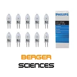 Trusted Usa Seller 10 Pack "genuine" Philips 25713-9 5761 6V 30W Halogen Lamps. Fixed Price $179.95.
