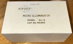 Swift Micro Illuminator SL-8 Cat No MA566 Weighted Base/lamp *very Nice!*. Fixed Price $39.99.