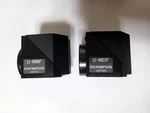 Olympus Microscope U-mbf And U-mdf Filter Cube. Fixed Price $150.00.