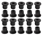 20 Pcs 7/16 Drill Hole 1/4 Id Black Silicone Top Hat Rubber Grommets For Wiri.... Fixed Price $41.98.