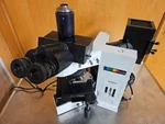 Olympus BX60F5 Trinocular Fluorescence Microscope W/ Uplanfl Objectives. Fixed Price $4499.99.