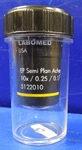 New Labomed 10X /0.25 /0.17 Ep Semi Plan Achro Objective Microscope Lens 5122010. Fixed Price $65.00.
