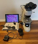 Nikon 55I Microscope Batt. Powered Led Trinoc./usb Camera Plan 2/4/10/20/40. Fixed Price $2950.00.