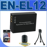 ENEL12 Replacement Battery Bigvalueinc Saver Accessory Bundle For Nikon.... Fixed Price $31.95.