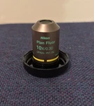 Nikon Plan Fluor 10X/0.30 Phase Dl Wd 15.2. Fixed Price $229.38.