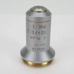 Leica Plan 10X/0.22 PH1 Phase Contrast Microscope Objective - 506078. Fixed Price $127.95.
