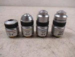 Lot Of Olympus Microscope Objective Lenses A100X A40X A10X And A4X For Cha. Fixed Price $199.95.