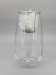 Party Lite P90798M Clearly Creative 10" Glass Votive Candle Holder Medium In Box. Fixed Price $26.00.