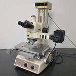 Nikon Measuring Microscope MM-40 With Trinocular Head, 5X, 10X, 50X & 100X. Fixed Price $2495.00.